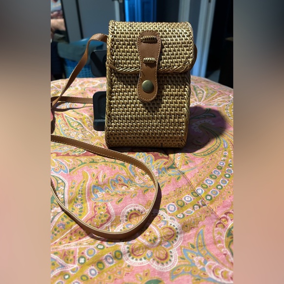 Small Rattan handbag - Picture 1 of 9